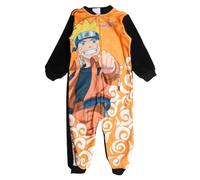 Disney Mono Polar Naruto Juego de Pijama, Negro, 8 años para Niños