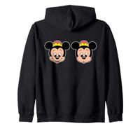 Disney Morty & Ferdie Mouse Big Face Character Trip Matching Sudadera con Capucha