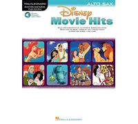 Disney movie hits for alto sax - recueil + enregistrement(s) en ligne - saxophone alto: Play Along with a Full Symphony Orchestra! (Instrumental Play-along)