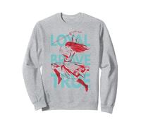 Disney Mulan Live Action Loyal Brave True Text Overlay Sudadera