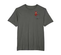 Disney Mulan Mushu y Cri-Kee Pocket Camiseta