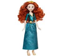 Disney Muñeca de Mérida Royal Shimmer Princess, muñeca con Falda y Accesorios, Juguete para niñas a Partir de 3 años