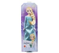 Mattel Disney Frozen Elsa Muñeca con look reina de hielo, juguete +3 años (HLW47)