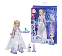 Frozen habla y amigos 2 de disney, muñeca de elsa con sonidos y frase
