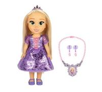Disney - Muñeca Rapunzel 38 cm con collar y pendientes
