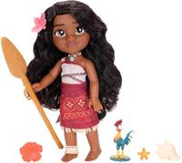 Disney Muñeca Vaiana Musical de 38 cm, con Accesorios y Totalmente Articulada