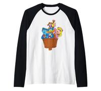 Disney Muppet Treasure Island Movie Crow's Nest Muppets Camiseta Manga Raglan