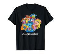 Disney Muppet Treasure Island Movie Group Portrait & Logo Camiseta