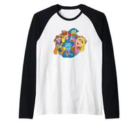 Disney Muppet Treasure Island Movie Muppets Group Portrait Camiseta Manga Raglan