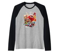 Disney Muppets Animal Dr. Teeth and The Electric Mayhem Camiseta Manga Raglan