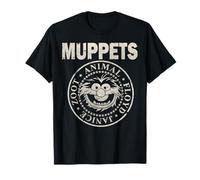 Disney Muppets Animal R'N'R Floyd Janice Zoot Camiseta