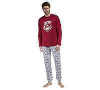 Disney Muppets Pijama Manga Larga Animal Drumer para Hombre