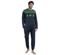 Disney Muppets Pijama Manga Larga Kermit The Frog para Hombre