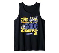 Disney My 2nd Grade Crew Stay Cool Back to School Friends Camiseta sin Mangas