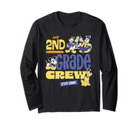 Disney My 2nd Grade Crew Stay Cool Back to School Friends Manga Larga