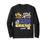 Disney My 4th Grade Crew Stay Cool Back to School Friends Manga Larga