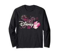 Disney My First Disney Trip Minnie Mouse Family Vacation Manga Larga