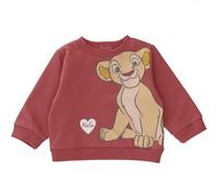 Disney Nala Roi Lion - Sudadera de bebé con forro polar (100% algodón), color rosa, rosa, 3 mes
