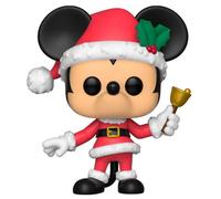 Disney Natale Funko POP Vinile Figura Topolino Vestito da Babbo Natale 9cm