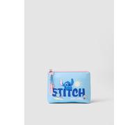 DISNEY, Neceser Azul Con Estampado De Stitch, Mujer, Azul claro, Talla: FASUL
