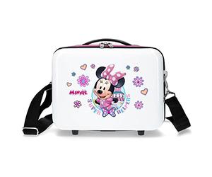 Disney Niñas Accesorio de Viaje- Neceser, Blanco, 29x21x15 cms