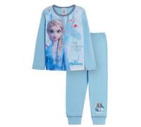 Disney Niñas Frozen II Conjunto de Pijama de 2 Piezas 'The North Calls', Azul, Edad 5-6 años