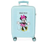 Trolley disney abs suitcase 55cm.4w.minnie enjoy the day verde Talla única