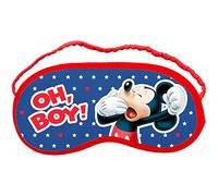 Disney Niños Eye Mask Mickey Automotive, multicolor, S