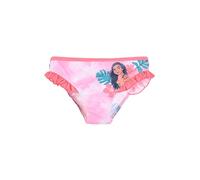 Disney Oceania - Bañador para niña con volantes, estampado tropical de Vaiana, Rosa, 8 años