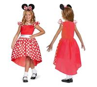 Disney Official Classic Pink Minnie Mouse Costume Kids, Minnie Mouse Dress Up Ou