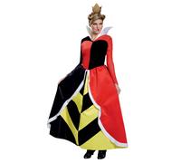 Disney Oficial - Disfraz Reina De Corazones Mujer, Disfraz Mujer Reina De Corazones, Disfraz Reina De Corazones Adulto, Disfraz Disney Adulto Mujer, Disfraz Halloween Mujer Talla L