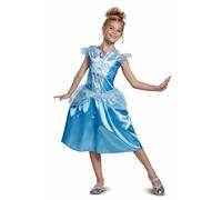 Disney Oficial Clásico - Disfraz Cenicienta Niña Disney, Vestido Cenicienta Niña