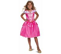 Disney Oficial-Disfraz Bella Durmiente Niña, Disfraz Aurora Niña, Disfraz Princesa Aurora Niña, Vestido Bella Durmiente Niña, Disfraz Bella Niña, Disfraz Princesa Disney,Disfraz Carnaval Niña Talla S