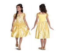 Disney Official Classic Princess Belle Dress Up for Girls, Belle Costume Kids, B