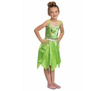 Disfraz Disney Princesas Campanilla Oficial - Disfraz Disney Campanilla Niña - Vestido Campanilla Niña Talla XS - Niñas de 3 a 4 Años