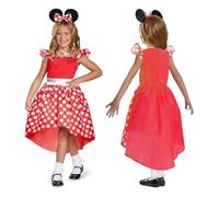 Disney Oficial - Disfraz Minnie Mouse Niña, Traje Ratita, Disfraces De Carnaval Talla S