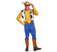 Disney Oficial - Disfraz Woody Toy Story Adulto, Vaquero, Hombre, Carnaval - Talla XL