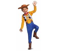 Disney Toy Story - Disfraz Woody Licencia Oficial Disney - Disponible en Tallas XS, S, M - Para Niños de 3 a 8 Años