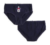 Disney Pack de Braguitas de Minnie Mouse - Colores Azul, Blanco, Rosa y Rojo - 5 Unidades - Talla 4 a 5 Años - Braguitas Infantiles Elaboradas en Algodón - Producto Original Diseñado en España