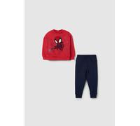 DISNEY, Pack Jogging De Algodón Orgánico Con Parche Spidey, Niño, Azul/rojo, Talla: 18-24