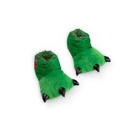 Disney Pantuflas altas verdes de Toy Story Rex | Calzado de felpa para interiores para niños | Cómodas pantuflas para jugar y relajarse | Ropa divertida para estar en casa con personajes