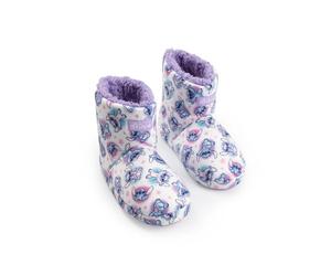 Disney Pantuflas altas y cómodas multicolor de Lilo & Stitch para niñas | Calzado suave y esponjoso para estar en casa con Stitch y Angel | Perfectas para relajarse y ver películas