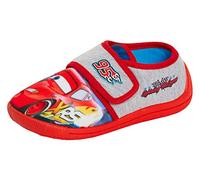 Disney Pantuflas de coche para niños, fáciles de sujetar, botas de iluminación para niños, zapatos de casa McQueen