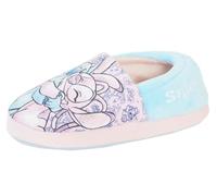 Disney Pantuflas Stitch para niñas, cálidas y sin Cordones, con Puntadas y ángel