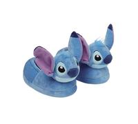 Disney Pantuflas Stitch Para Ninas, Zapatillas Casa Niña En 3D, Zapatias Niña De Lilo Y Stitch, Azul 30