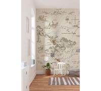 Disney Pared Murales Niña Y Niño Dormitorio Grande Grueso Pintado Princesa Coche