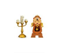 Disney Parks Cogsworth & Lumiere Clock & Candelabra