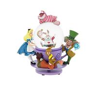 Disney Parks Exclusive Alice in Wonderland Tea Party Spinning Snowglobe