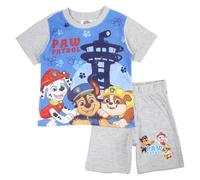 Disney PAW PATROL, Conjunto de 2 piezas, Camiseta + Pantalones cortos, Niños, (2 a 6 años), Unisex, Niño, Niña, Suave, Lindo, Cálido, Camiseta, Sweat, Shirt, Bermuda, Short, Pant, PAW36-0740 S2-5A