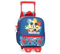 Disney Peek A Boo Equipaje- Bolsa de Mensajero, Niños, Azul